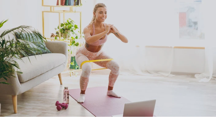girl squatting